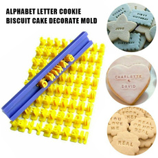 lettercookiecutter, Stamps, numbermold, biscuit