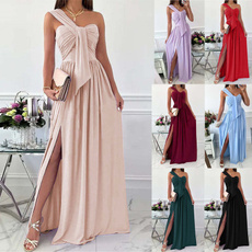 Sleeveless dress, Moda, Summer, long dress