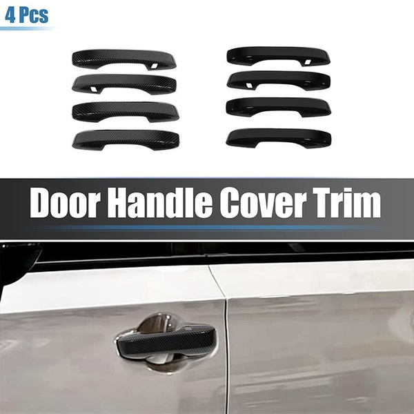 For 16 17 18 19 20 21 Honda Civic GLOSS BLACK 4 Door Handle Covers WITH