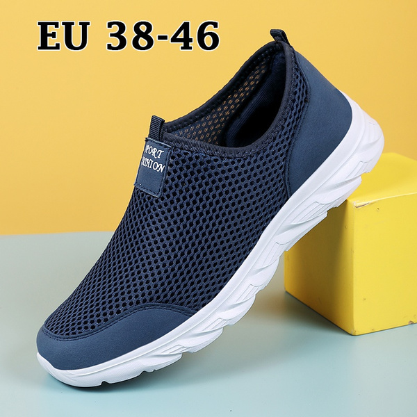 Ultra light breathable hot sale mesh shoes