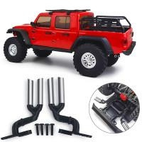 Double Pipe Exhaust RC Car Simulation Decoration Fuel Tank Exhaust Pipe