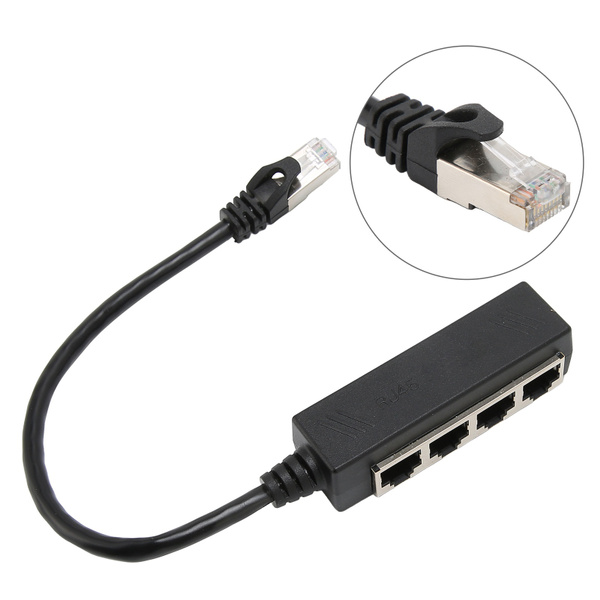 RJ45 Splitter Cable,Female Splitter Adapter Cable One