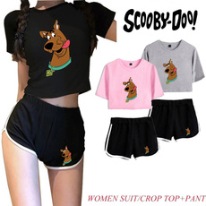 2pieceset, 時尚, crop top, scoobydoo
