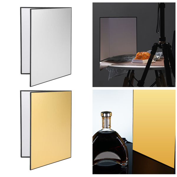 3 In 1 Photography Reflector Cardboard A4 Size Folding Fill Light Reflector Paper Board