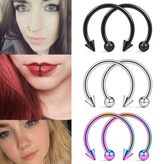 Steel, Jewelry, nosejewelry, Stud Earring