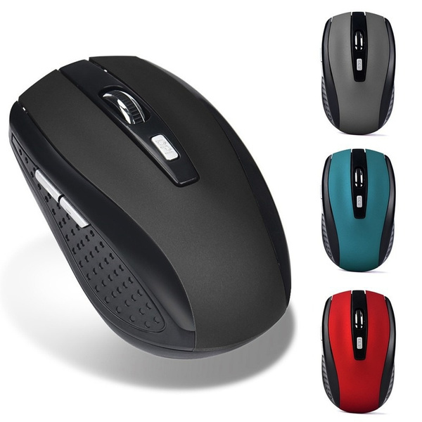 Mouse Gaming 2.4GHz Wireless Mouse USB Receiver For PC Laptop Desktop ...
