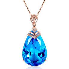 Blues, Fashion, Crystal Jewelry, women necklace