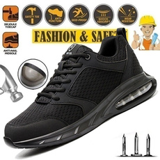 shoes men, safetyshoe, Hiking, antipunctureshoe
