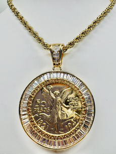 24kgold, goldpendant, mexican, gold
