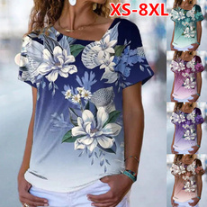 Summer, Plus Size, short sleeves, casual shirt