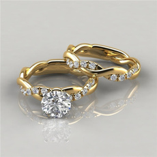 engagementringset, princessringset, DIAMOND, Jewelry