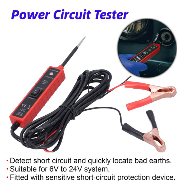 Automotive Electrical Circuit Tester DC 624V Auto Electrical System Diagnosis Test Device With