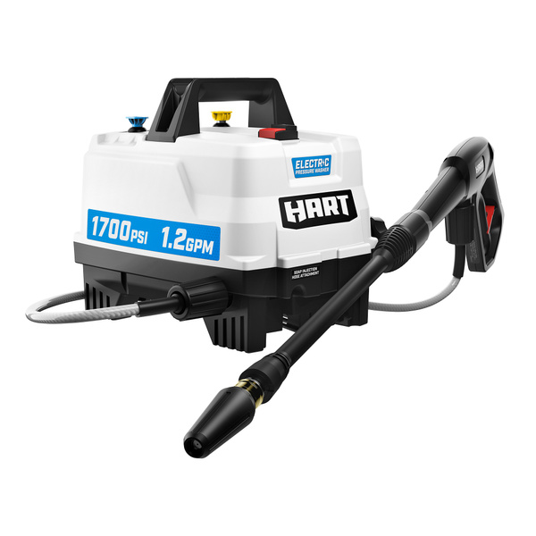 HART HW141601VNM Electric Pressure Washer 1700 PSI 1.2 GPM Wish