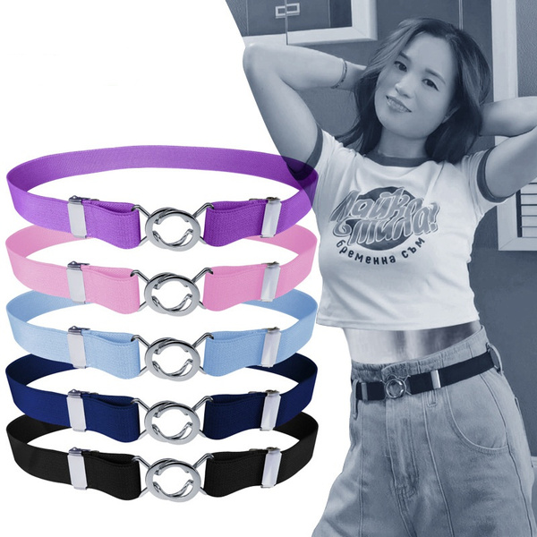 Buckle Free Belt for Pants Dresses No Buckle Stretch Belt Adjustable Buckle Free Belt for Pants Dresses No Buckle Stretch Belt Adjustable