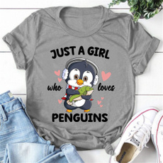 Tops & Tees, Fashion, personalityshirt, penguintshirt
