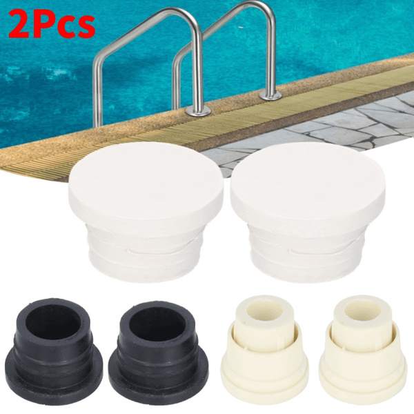 Ladder Rubber Stopper, Durable Anti-Aging Easy to Install Ladder Bumper 2pcs for Hotel for Pool