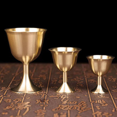 wineglasse, Brass, Cup, Home & Living