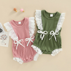 bodysuitforbaby, Lace, Sleeve, Rompers