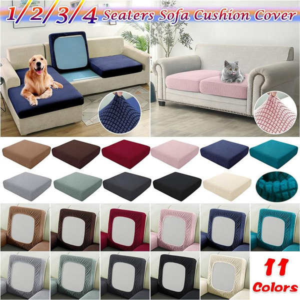 Couch Cushion Covers Stretch Slipcover Cushion Protector