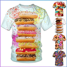 Mens T Shirt, Fashion, Sleeve, donut