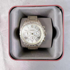 Chronograph, Steel, Modern, Fossil