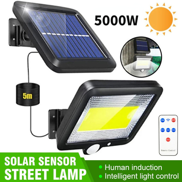 2022New 100COB Waterproof IP65 Super Bright Solar Motion Sensor Light