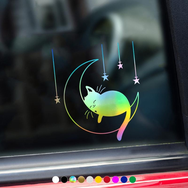 Forest Tree Car Vinyl Sticker - TenStickers