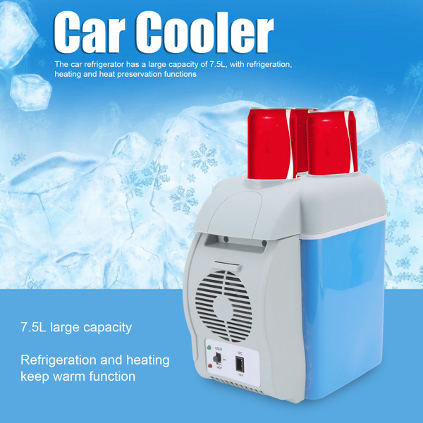 12V 7.5L Cool Box In Car Portable Electric Cool Box Car Fridge Camping