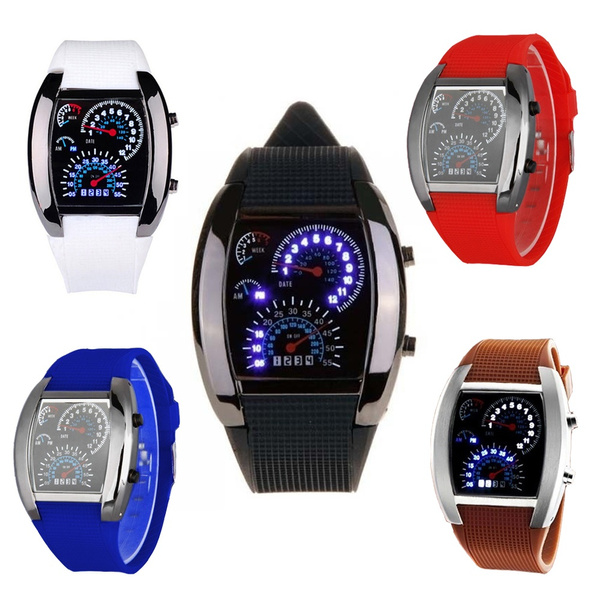 Speed on sale led watch