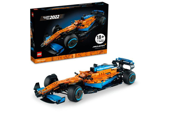 LEGO Technic: Carro de Corrida McLaren Fórmula 1, Idades 18+, 1432 Peças, Item 42141