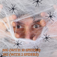 Outdoor, spiderdecoration, halloweenaccessorie, spidercottonweb