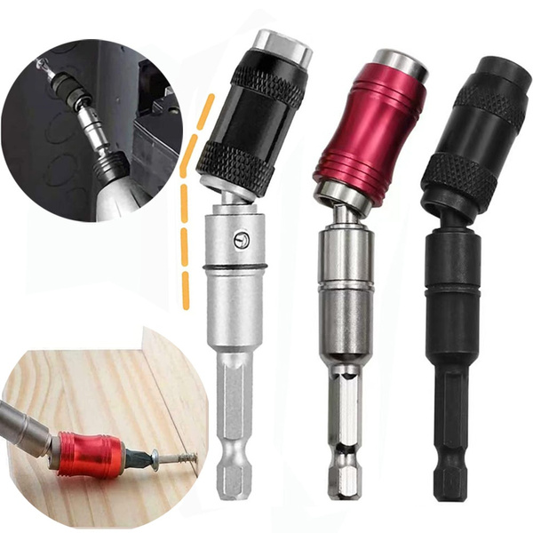 1/4" Hex Shank Screw Drill Tip Quick Change Locking Bit Holder Screw