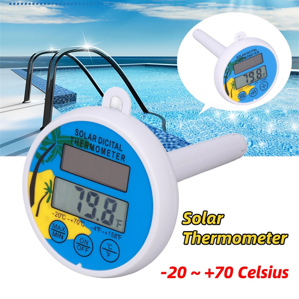 Solar Wireless Pool Thermometer Floating For Swimming Pool And Pond 