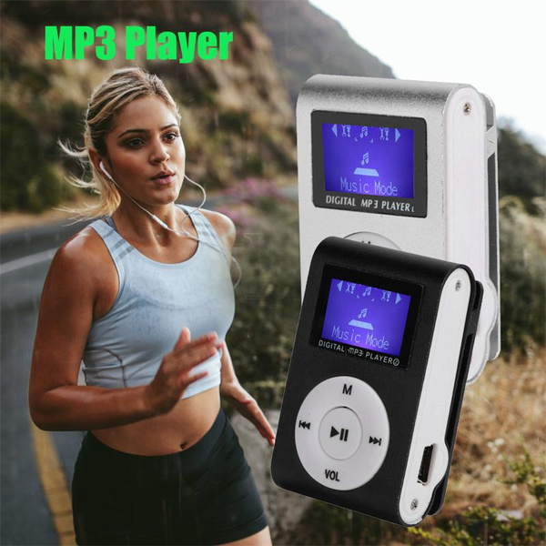 Lecteur De Musique MiniMP3, Léger, Portable, Design à Clip Arrière, Longue Durée De Vie, Alliage D'aluminium, Avec écouteurs Et Câble USB Pour Activités Extérieures, Convient Pour Le Sport (argent