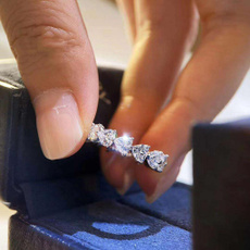 DIAMOND, Women Ring, 925 silver rings, fashion ring