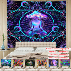 Fashion, Home Decor, Colorful, psychedelictapestry