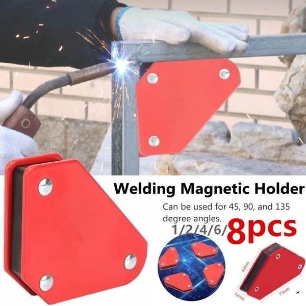 Snapklik.co : Arrow Welding Agnets 4pcs 25 LB Strong Hold Agnetic Welding Holder Welder