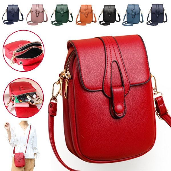 Vintage Women Shoulder Bags PU Leather Fashion Messenger Bag