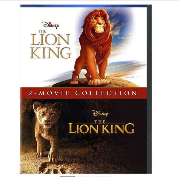 Disney Lion King 2019 Animated 2 Movie Collection DVD Wish