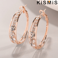 Sterling, DIAMOND, Gemstone Earrings, gold