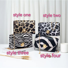 Satchel bag, Chain, Tote Bag, leopard print