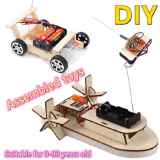 remotecontrolboat, Toy, Remote, Wooden