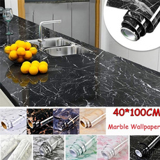 marblewallpaper, Kitchen & Dining, wallpapersticker, Wall Art