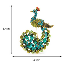 peacock, Green, Gifts, Pins