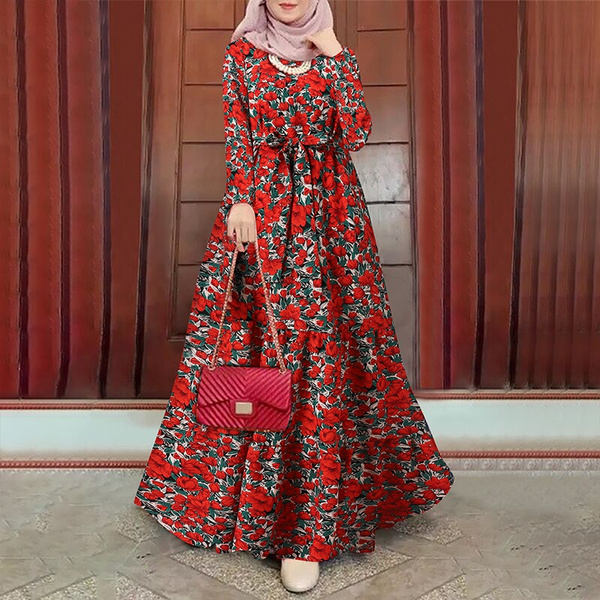 Zanzea floral dress sale