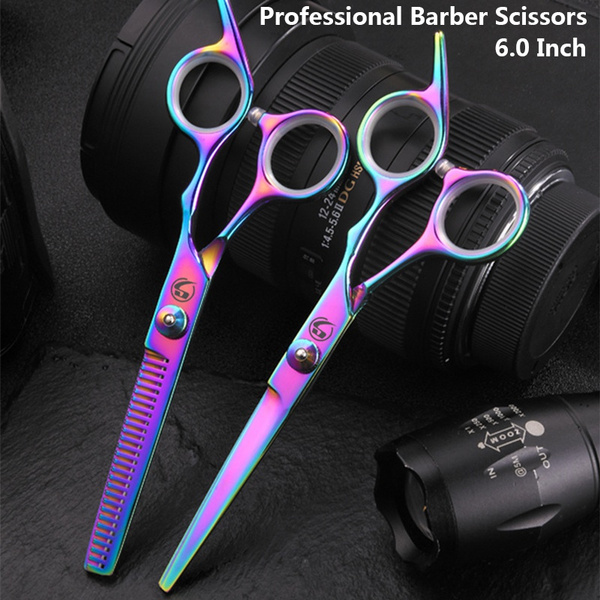 Professional 6 Inch Hair Scissors Thinning Barber Cutting Hair Shears Scissor Tools Hairdressing