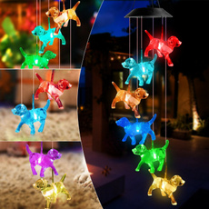 Lantern, solarwindchime, led, Garden