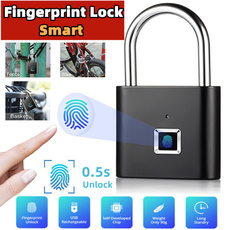electronicfingerprintpadlock, suitcaselock, smartlock, fingerprintlock