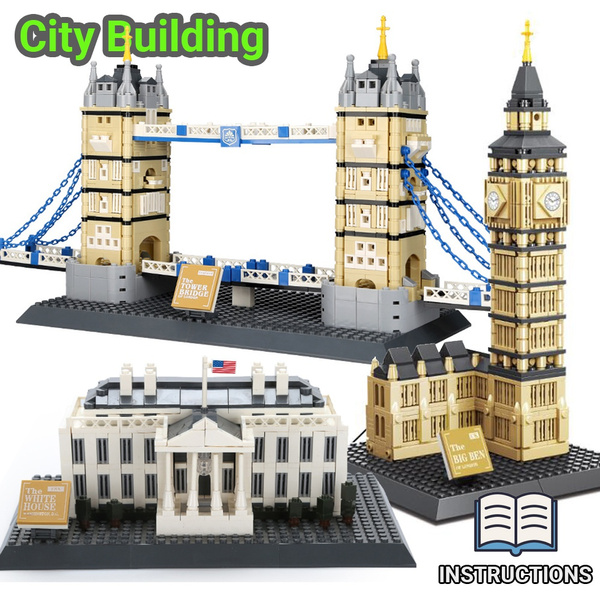 Wange Architecture City Landmark Series Building Blocks Bricks Sets ...