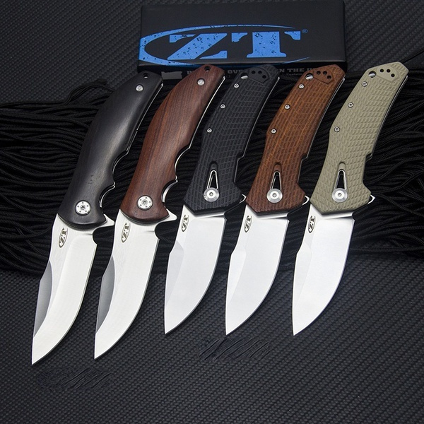 Ball Bearing System Folding Tactical Knife Spring Assisted Pocket Knives Outdoor Hunting
